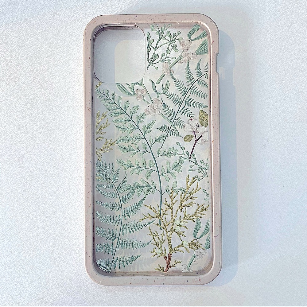 Clear Herbarium iPhone 12 Mini Case With London Fog Ridge